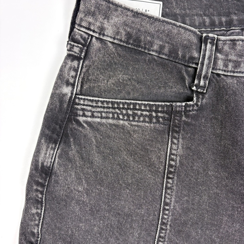 Gap 90s Loose Cargo Jeans Womens Sz 8 Black Wash Grunge Skater Street Y2K Baggy - Picture 13 of 16
